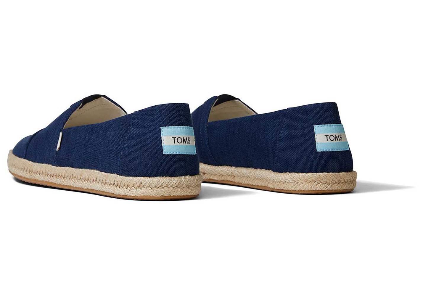 Toms Alpargata Rope Espadrille Navy - Mens - 19824-EVPN